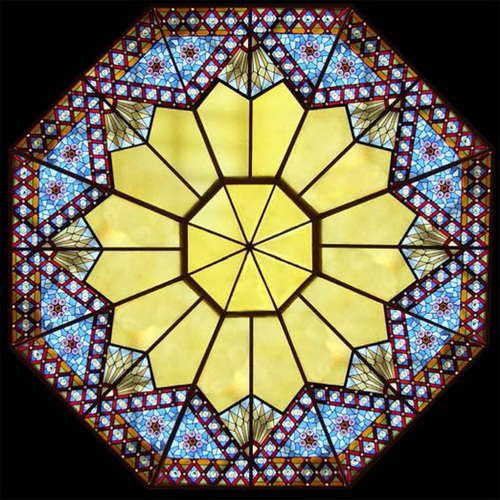 Dome stain glass