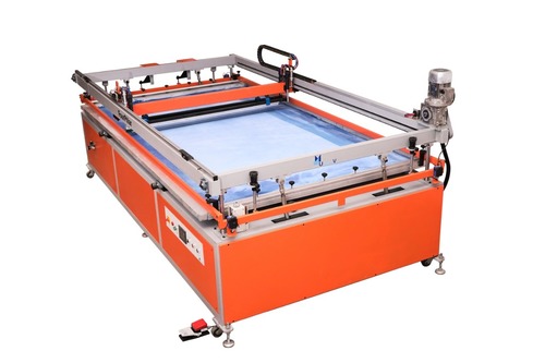 Semi-Automatic 4-Pillar Screen Printing Machine