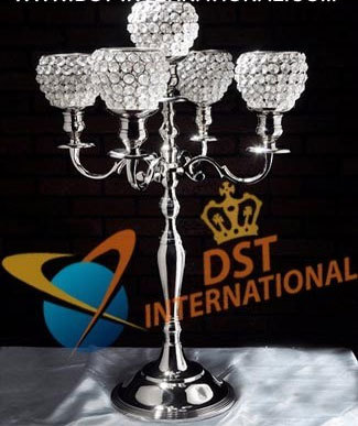 Crystal Centerpiece Candelabra