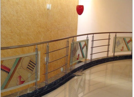 Steel Glass ralling