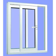 Aluminium door window