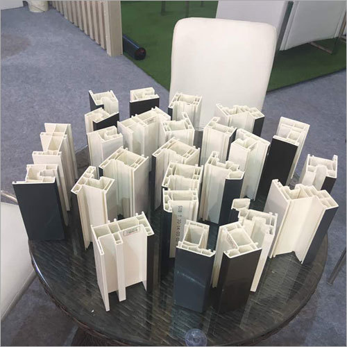 Laminated UPVC Profiles - UPVC Material 5.9 cm Size Milk White Color 2.5 mm Thickness | UV Resistant Durable Finish Easy to Install