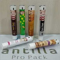 Laminated Plastic Tubes - Various Sizes, Glossy White Finish | Screw Cap Closure, Offset Printing