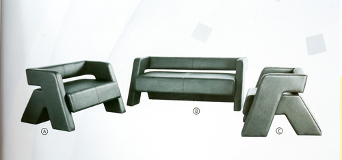 Pvc Bradd Sofa Set