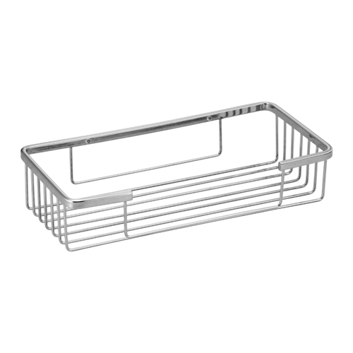 SOAP DISH BASKET FRONT SS 12x4