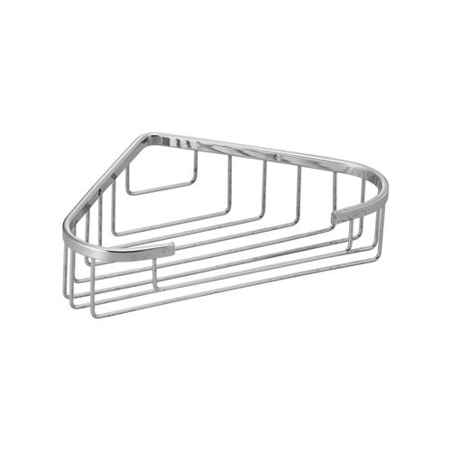 SOAP DISH BASKET CORNER SS 9x9