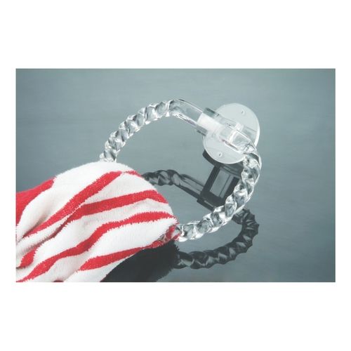 Pvc Diamond Towel Ring