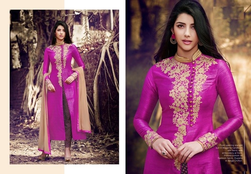 Indian Pink Designer Salwar Kameez