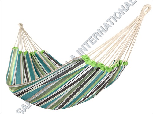 Green Multi Stripe Hammock