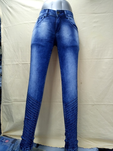 Washable Ladies Pattern Jeans 106
