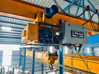Electric Wire Rope Hoist - Color: Golden Yellow Or Handpicked Color