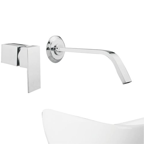 SQUARE WALL MOUNTED SINGLE LEVER MIXER