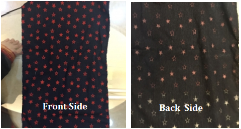 Shreeji Pigment Discharge On Fabrics