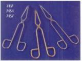 Metal Crucible Tongs, Nickel Plated