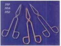 Metal Crucible Tongs, Nickel Plated