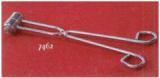 Sodium Tongs - Metal, 25cm Length | Silver Plated, Strong Gauge for Laboratory and Hospital Use