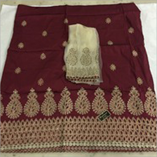 African Georges Fabric with Blouse