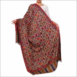 Kashmiri Shawl - Hand Made Wool, Elegant Embroidered Design | Perfect for Bridal, Evening, and Daily Wear