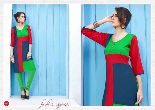 Blue Modern Kurtis