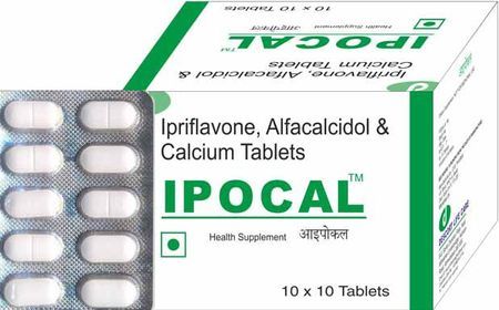 Ipriflavone, Alfacalcidol & Calcium Tablets