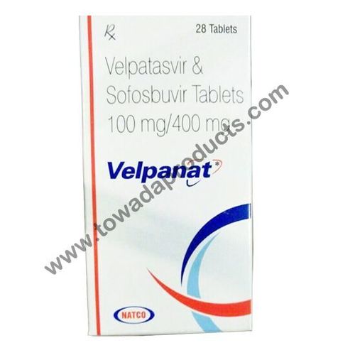 Sofosbuvir 400mg+Velpatasvir 100mg