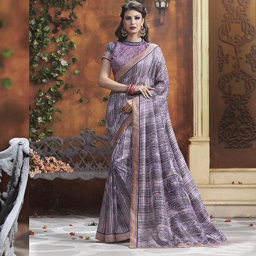 Printrd Cotton Saree