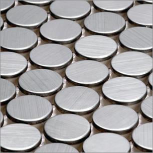 Stainless Steel Circles - Grade 304, Variable Diameter, Brushed Finish | Corrosion Resistant, Precision Cut, Customizable
