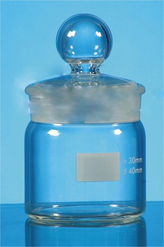 Glass Weighing Bottles