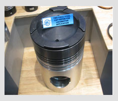 ALCO Aluminum Piston with Steel Cap