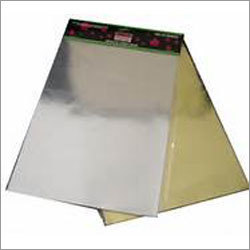 Silver Craft Paper Sheet - Paper Film, 0.1mm Thickness, Silver | Metallic Sheen, Glossy Finish, Durable, Versatile