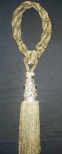 NATURAL COLOUR CURTAIN TIEBACK