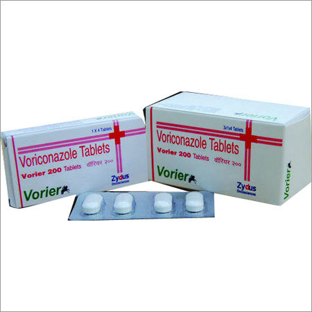 Vorier Tablet - Voriconazole, Variable Dosage, Blister Pack | Fungal Growth Inhibition, Pharmaceutical Grade