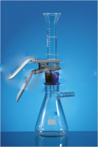Borosilicate Glass Funnel Filtration Holder