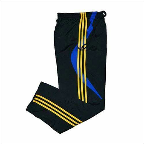 Mens Sports Lower - Polyester, M-XL, Black, 102cm | Moisture-Wicking, Lightweight, Breathable, Durable, Stretchy, Elastic Cuffs, Pockets