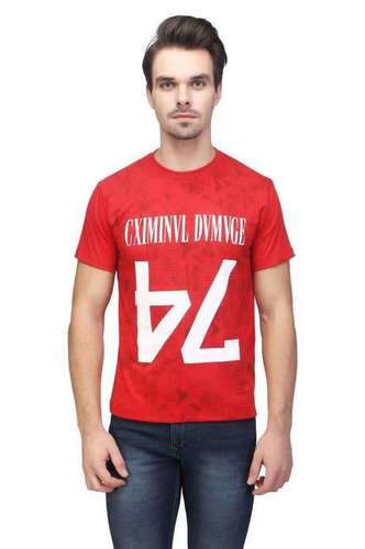Boys T-Shirt - Cotton, S-XXL, Red | Soft Fabric, Stylish Design, Comfortable Fit, Durable, Breathable, Versatile, Easy Care