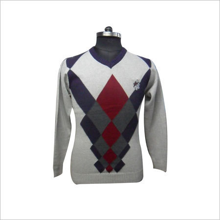 V Neck Woolen Sweater