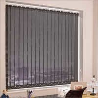 Window Blinds - Polyester Material, Variable Dimensions, Dark Gray Color, 25mm Slat Width | Customizable, Durable, Easy Installation, Light Control, Privacy