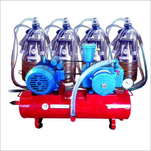 Four Bucket Milking Machine
