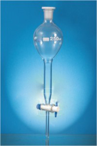 Borosilicate Glass Separating Funnel Gilson