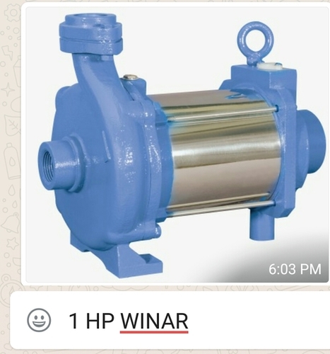 Single Phase Open Well Pump - Stainless Steel Electric Volt Power | Sewage and Submersible Water Usage