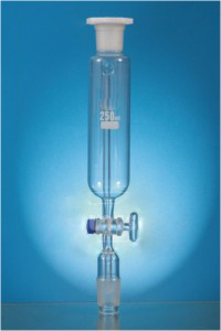 Borosilicate Glass Pressure Equalising Funnels, Cylindrical