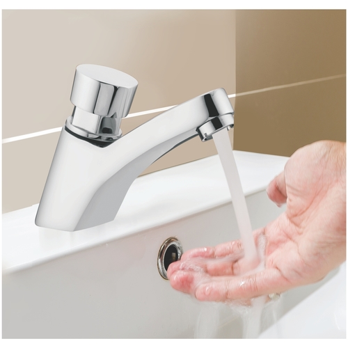 Push-Button Pillar Tap