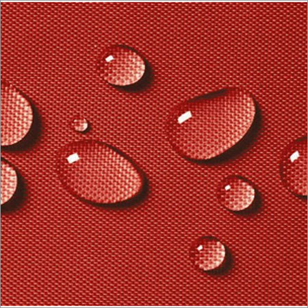 Red Water Repellent Fabric