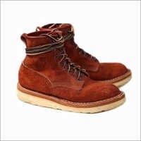 Mens Leather Boots - Leather Upper, Sizes 7-12, Synthetic Rubber Sole | Lace-up, Lightweight, Comfortable, Stylish, Durable, Padded Lining