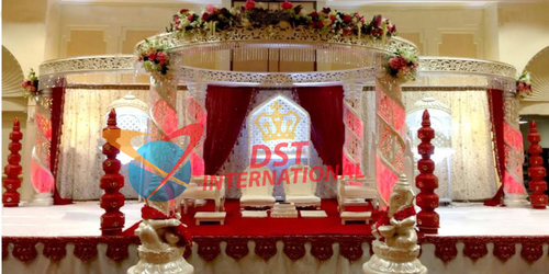 Fiber Zali Crystal Mandap
