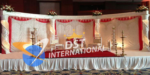 Half Moon Crystal Mandap