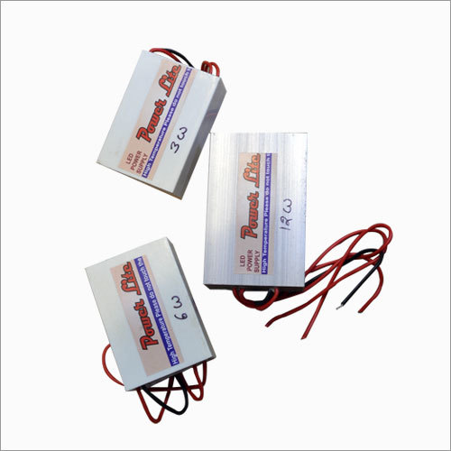 6W-3W-12W Water Proof LED Driver - Polycarbonate, 12 Ampere, 18 Watt, 12-24 Volt | Shock Proof Enclosure, Easy Connectivity, Simple Installation