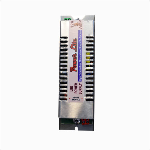 6-Amp LED Driver - Polycarbonate Material, Rated Power 72 Watts at 12V DC | Motion Controlled On/Off Function, Easy Screw Terminal Connections