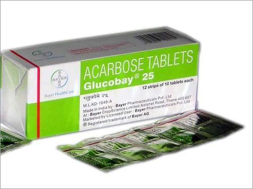 Glucobay 25 Tablets