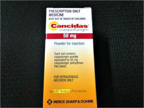 Cancidas - 50 mg Injectable Solution | Daily IV Administration for All Ages, Cool Storage Required